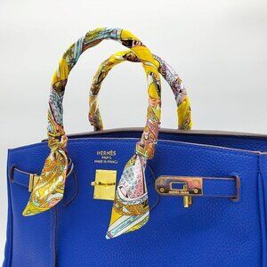 Skinny Scarf | Hand Bag, Neck Scarf (2 pieces) - Color Set #19 / Brand NEW